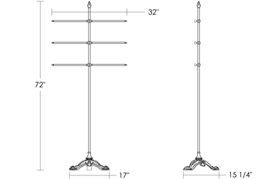 Floor Model T-Bar